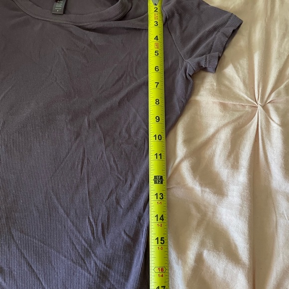 COPY - SKIMS Soft Lounge Baby Tee S in Plum EUC. This cute shirt was a little t… - Picture 4 of 4